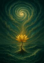 写意画・無根樹24章-第１章 #302– 道(タオ）の哲理詩に基づく写意画アート作品