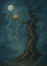 Xieyi・The Rootless Tree:24 Chapters-Chapter 2#558– Daoist-inspired Xieyi painting artwork