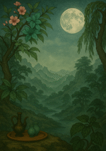 Xieyi・The Rootless Tree:24 Chapters-Chapter 3#337– Daoist-inspired Xieyi painting artwork