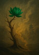 写意画・無根樹24章-第３章 #385– 道(タオ）の哲理詩に基づく写意画アート作品