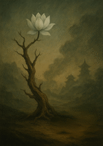 Xieyi・The Rootless Tree:24 Chapters-Chapter 4#551– Daoist-inspired Xieyi painting artwork