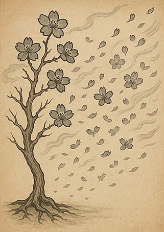 Xieyi・The Rootless Tree:24 Chapters-Chapter 8#352– Daoist-inspired Xieyi painting artwork