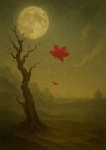 写意画・無根樹24章-第８章#359– 道(タオ）の哲理詩に基づく写意画アート作品