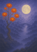 Xieyi・The Rootless Tree:24 Chapters-Chapter 15#414– Daoist-inspired Xieyi painting artwork