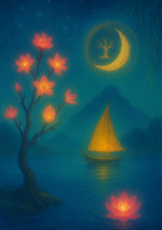 Xieyi・The Rootless Tree:24 Chapters-Chapter 15#591– Daoist-inspired Xieyi painting artwork