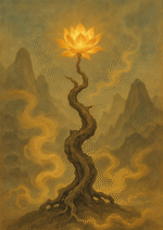 Xieyi・The Rootless Tree:24 Chapters-Chapter 16#557– Daoist-inspired Xieyi painting artwork