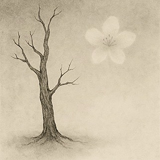 Xieyi・The Rootless Tree:24 Chapters-Chapter 24#528– Daoist-inspired Xieyi painting artwork