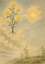 Xieyi・The Rootless Tree:24 Chapters-Appendix II#287– Daoist-inspired Xieyi painting artwork