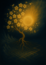 Xieyi・The Rootless Tree:24 Chapters-Appendix IV#338– Daoist-inspired Xieyi painting artwork