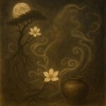 写意画・無根樹100首-第11首#503– 道(タオ）の哲理詩に基づく写意画アート作品