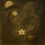 Xieyi・The Rootless Tree:100 Verses-Verse 11#503– Daoist-inspired Xieyi painting artwork