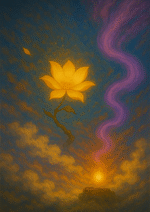 Xieyi・The Rootless Tree:100 Verses-Verse 12#455– Daoist-inspired Xieyi painting artwork