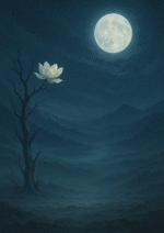 Xieyi・The Rootless Tree:100 Verses-Verse 13#331– Daoist-inspired Xieyi painting artwork