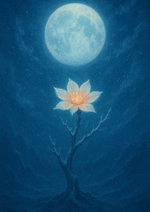 Xieyi・The Rootless Tree:100 Verses-Verse 13#589– Daoist-inspired Xieyi painting artwork