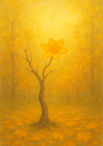 Xieyi・The Rootless Tree:100 Verses-Verse 14#585– Daoist-inspired Xieyi painting artwork