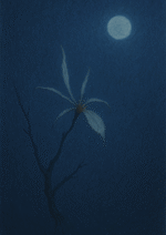 Xieyi・The Rootless Tree:100 Verses-Verse 15#592– Daoist-inspired Xieyi painting artwork