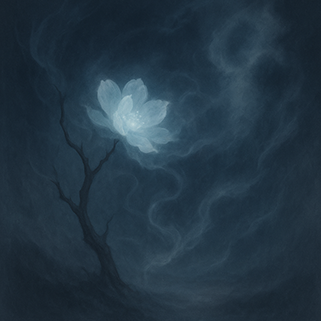 Xieyi・The Rootless Tree:100 Verses-Verse 18#527– Daoist-inspired Xieyi painting artwork