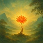 写意画・無根樹100首-第20首#545– 道(タオ）の哲理詩に基づく写意画アート作品