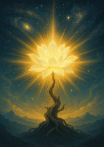 Xieyi・The Rootless Tree:100 Verses-Verse 27#411– Daoist-inspired Xieyi painting artwork