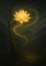 写意画・無根樹100首-第27首#470– 道(タオ）の哲理詩に基づく写意画アート作品