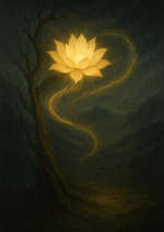 Xieyi・The Rootless Tree:100 Verses-Verse 27#470– Daoist-inspired Xieyi painting artwork