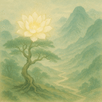 Xieyi・The Rootless Tree:100 Verses-Verse 27#526– Daoist-inspired Xieyi painting artwork