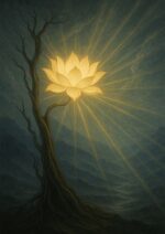 写意画・無根樹100首-第30首#356– 道(タオ）の哲理詩に基づく写意画アート作品