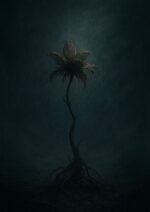 写意画・無根樹100首-第32首#363– 道(タオ）の哲理詩に基づく写意画アート作品