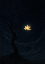 Xieyi・The Rootless Tree:100 Verses-Verse 34#376– Daoist-inspired Xieyi painting artwork