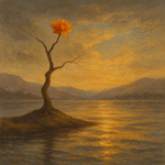 Xieyi・The Rootless Tree:100 Verses-Verse 36#515– Daoist-inspired Xieyi painting artwork