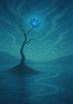 Xieyi・The Rootless Tree:100 Verses-Verse 39#291– Daoist-inspired Xieyi painting artwork