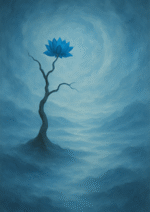 Xieyi・The Rootless Tree:100 Verses-Verse 39#476– Daoist-inspired Xieyi painting artwork