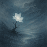 Xieyi・The Rootless Tree:100 Verses-Verse 45#522– Daoist-inspired Xieyi painting artwork