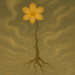 Xieyi・The Rootless Tree:100 Verses-Verse 64#507– Daoist-inspired Xieyi painting artwork