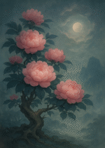 Xieyi・The Rootless Tree:100 Verses-Verse 79#468– Daoist-inspired Xieyi painting artwork