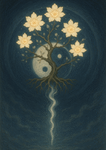 Xieyi・The Rootless Tree:100 Verses-Verse 91#439– Daoist-inspired Xieyi painting artwork