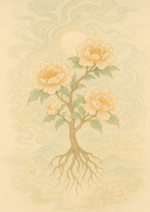 Xieyi・The Rootless Tree:100 Verses-Verse 97#377– Daoist-inspired Xieyi painting artwork