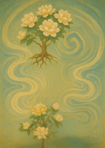 Xieyi・The Rootless Tree:100 Verses-Verse 97#564– Daoist-inspired Xieyi painting artwork