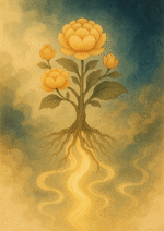 Xieyi・The Rootless Tree:100 Verses-Verse 100#458– Daoist-inspired Xieyi painting artwork