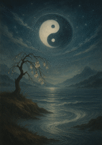 Xieyi・The Rootless Tree:100 Verses-Outer Verse 6#481– Daoist-inspired Xieyi painting artwork