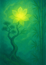 Xieyi・The Rootless Tree:100 Verses-Outer Verse 8#593– Daoist-inspired Xieyi painting artwork