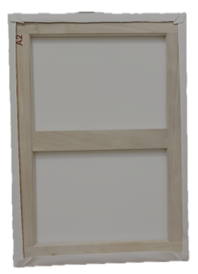 Back of canvas
