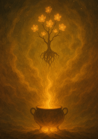 Xieyi・The Rootless Tree:24 Chapters-Chapter 24#586– Daoist-inspired Xieyi painting artwork