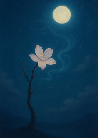 Xieyi・The Rootless Tree:100 Verses-Verse 4#584– Daoist-inspired Xieyi painting artwork